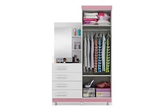 تسريحة مع مساحة تخزين 110×183